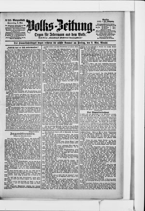 Volks-Zeitung vom 08.05.1902