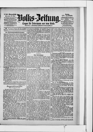 Volks-Zeitung vom 10.05.1902