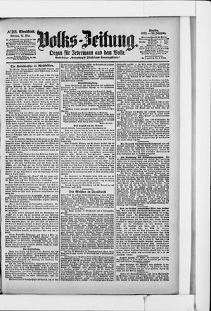 Volks-Zeitung vom 12.05.1902