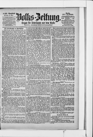 Volks-Zeitung vom 13.05.1902