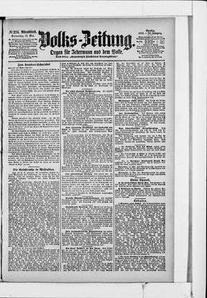 Volks-Zeitung vom 15.05.1902