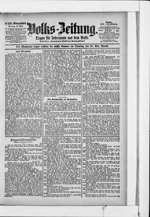 Volks-Zeitung vom 18.05.1902