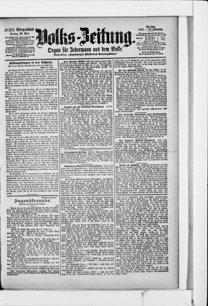 Volks-Zeitung vom 23.05.1902