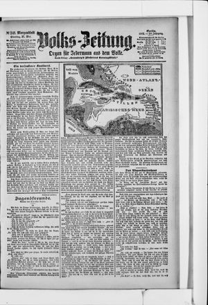 Volks-Zeitung vom 27.05.1902
