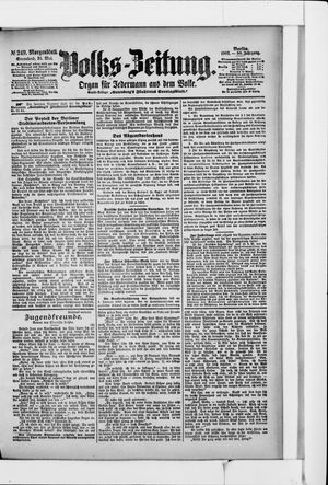 Volks-Zeitung vom 31.05.1902