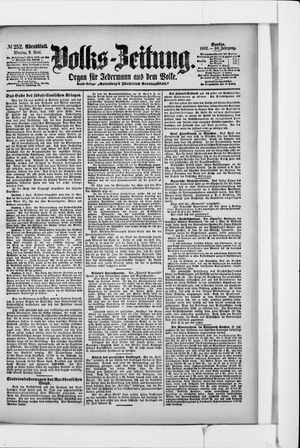Volks-Zeitung vom 02.06.1902