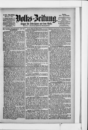 Volks-Zeitung vom 04.06.1902