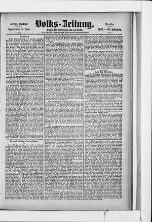 Volks-Zeitung on Jun 5, 1902