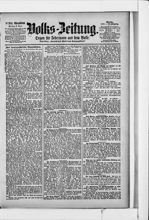 Volks-Zeitung vom 09.06.1902