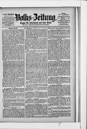 Volks-Zeitung vom 10.06.1902
