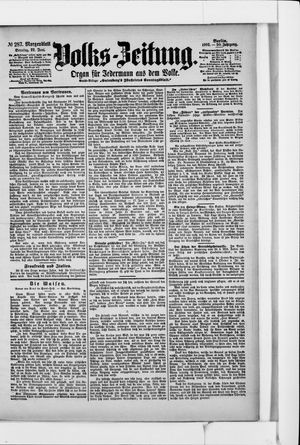 Volks-Zeitung vom 22.06.1902
