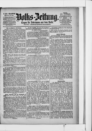 Volks-Zeitung vom 25.06.1902