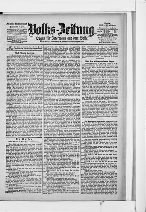 Volks-Zeitung vom 05.07.1902