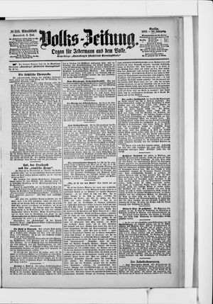 Volks-Zeitung vom 05.07.1902