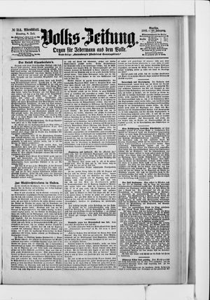 Volks-Zeitung vom 08.07.1902