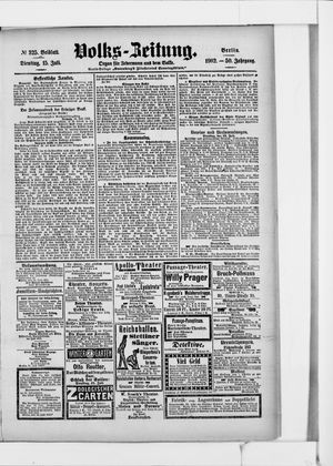 Volks-Zeitung vom 15.07.1902