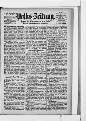 Volks-Zeitung vom 20.07.1902