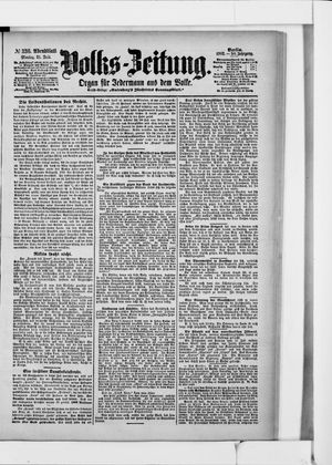 Volks-Zeitung vom 21.07.1902