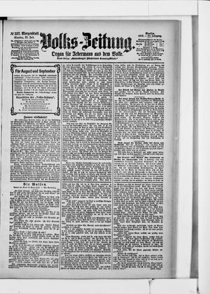 Volks-Zeitung on Jul 22, 1902