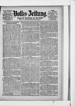 Volks-Zeitung vom 23.07.1902
