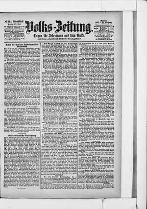 Volks-Zeitung vom 25.07.1902
