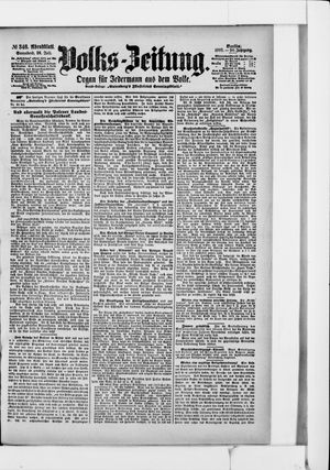 Volks-Zeitung vom 26.07.1902