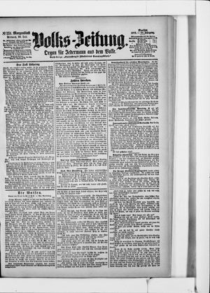 Volks-Zeitung vom 30.07.1902
