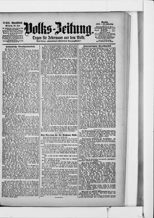 Volks-Zeitung vom 30.07.1902