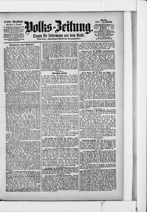 Volks-Zeitung vom 05.08.1902