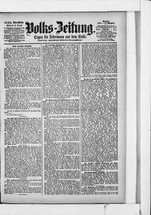 Volks-Zeitung vom 06.08.1902