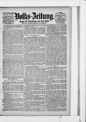Volks-Zeitung vom 07.08.1902