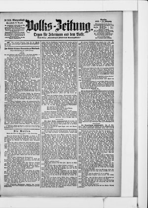 Volks-Zeitung on Aug 9, 1902