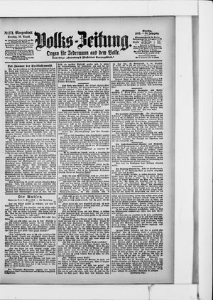 Volks-Zeitung vom 10.08.1902