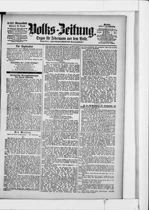Volks-Zeitung vom 20.08.1902