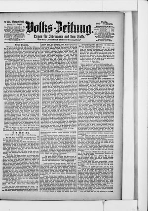 Volks-Zeitung vom 22.08.1902