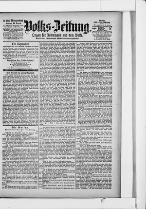 Volks-Zeitung vom 24.08.1902