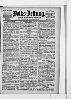 Volks-Zeitung vom 25.08.1902