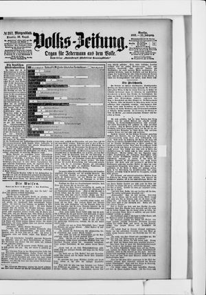 Volks-Zeitung vom 26.08.1902