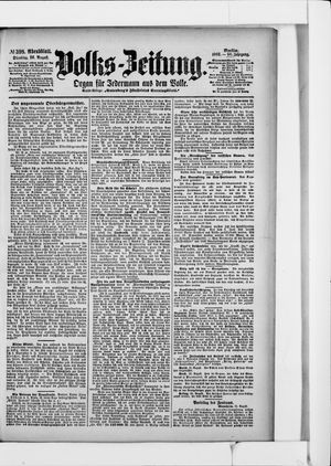 Volks-Zeitung on Aug 26, 1902