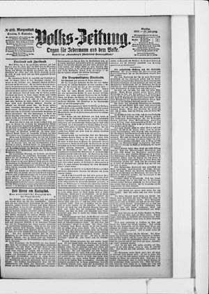 Volks-Zeitung vom 02.09.1902
