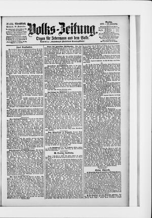 Volks-Zeitung vom 10.09.1902