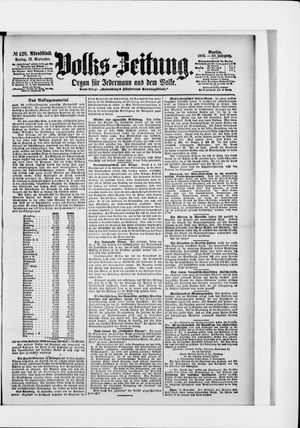 Volks-Zeitung vom 12.09.1902