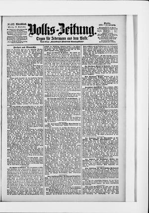 Volks-Zeitung vom 15.09.1902