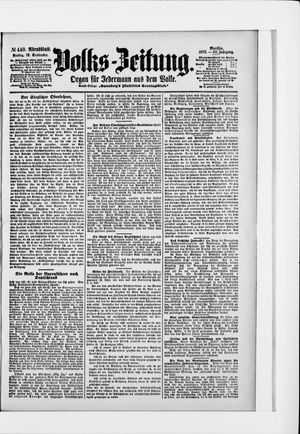 Volks-Zeitung vom 19.09.1902