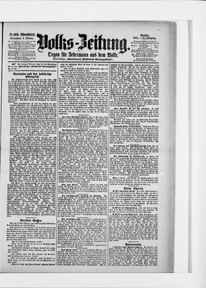 Volks-Zeitung vom 04.10.1902
