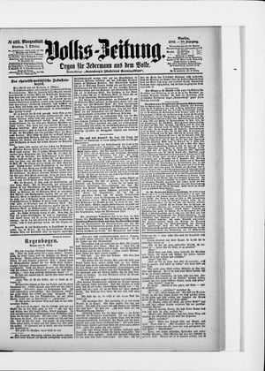 Volks-Zeitung vom 07.10.1902