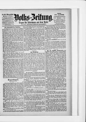 Volks-Zeitung vom 15.10.1902
