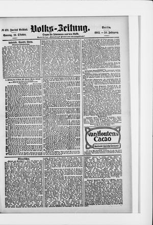 Volks-Zeitung vom 19.10.1902