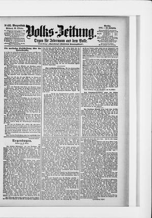 Volks-Zeitung vom 22.10.1902