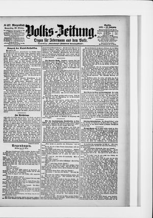 Volks-Zeitung vom 23.10.1902